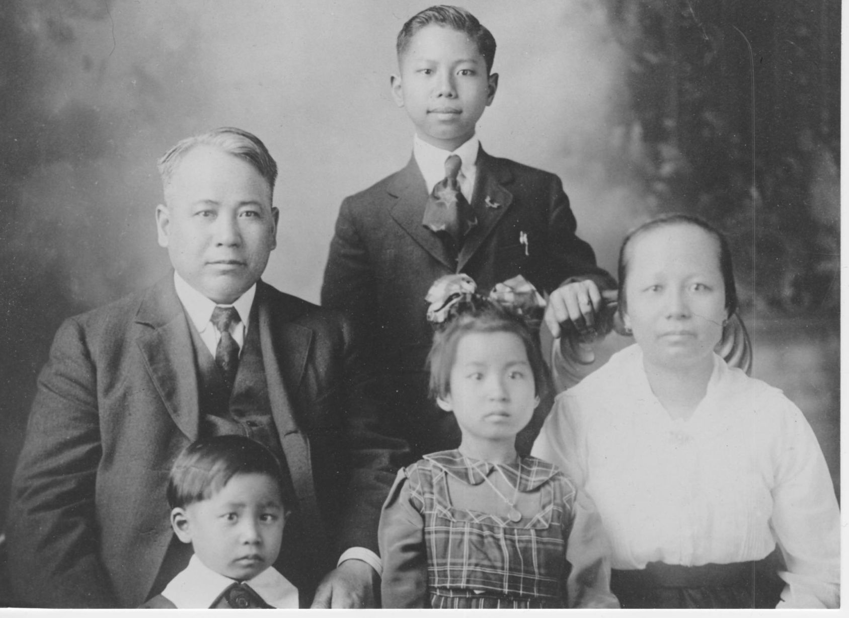 Margaret Woo's family
